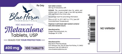 Label (Metaxalone Label)